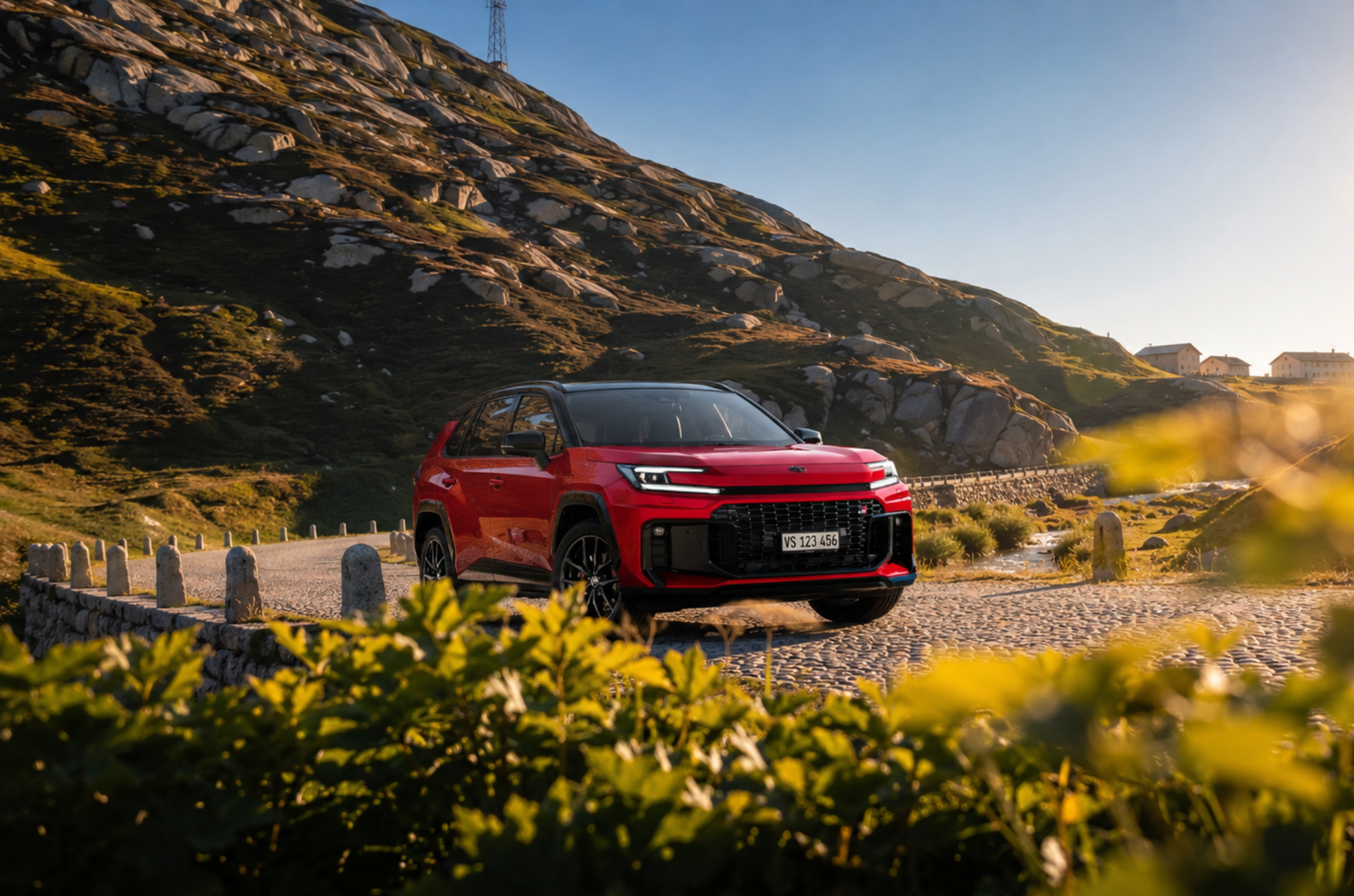 Toyota RAV4 Hybrid in den Schweizer Alpen – Mobilität, Allrad-Kompetenz und Toyota Fahrzeugberatung bei Auto Hebeisen AG.