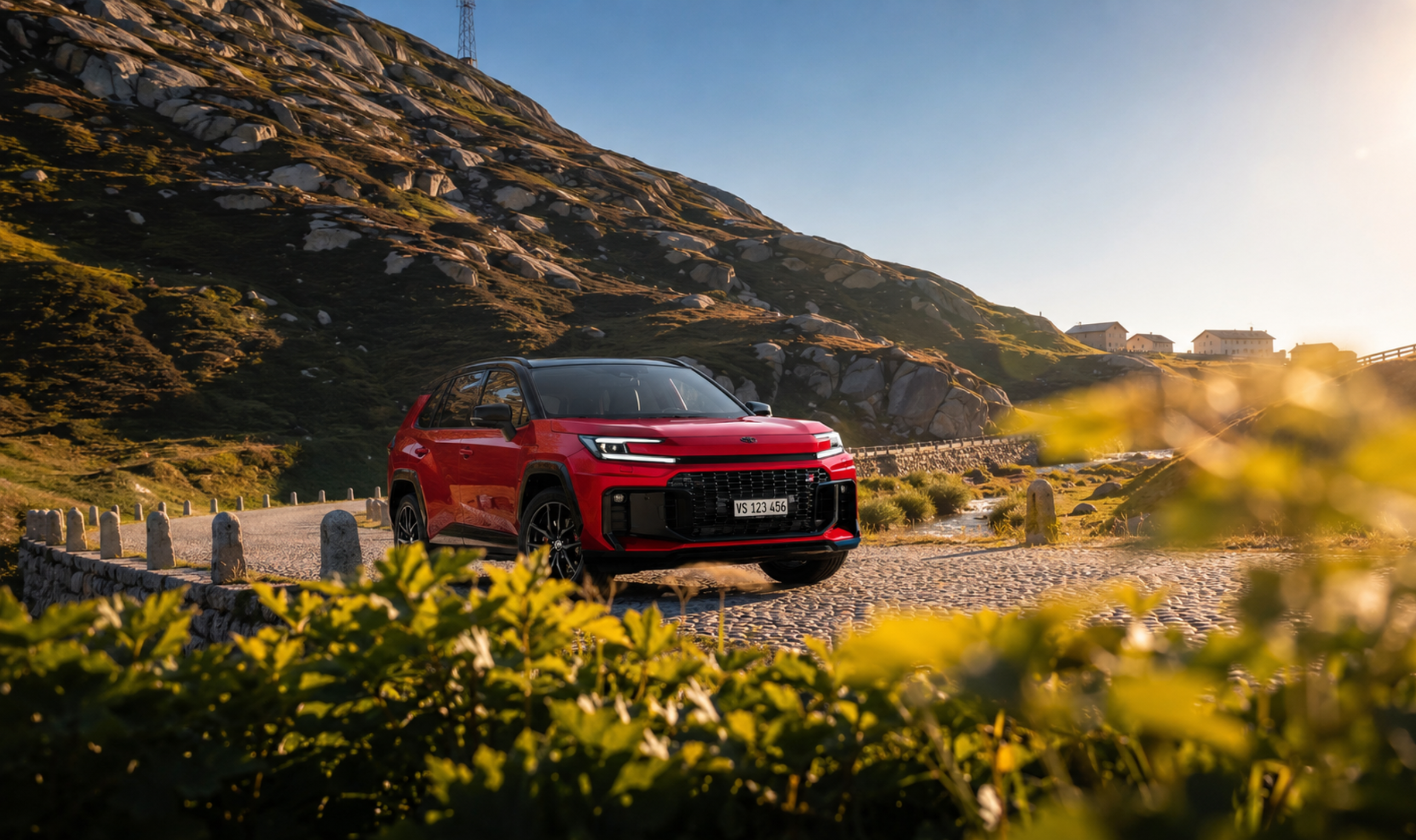 Toyota RAV4 Hybrid in den Schweizer Alpen – Mobilität, Allrad-Kompetenz und Toyota Fahrzeugberatung bei Auto Hebeisen AG.